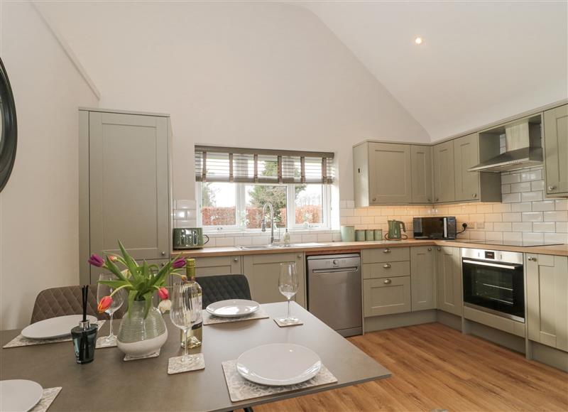 This is the kitchen at Little Haven, Blandford Forum