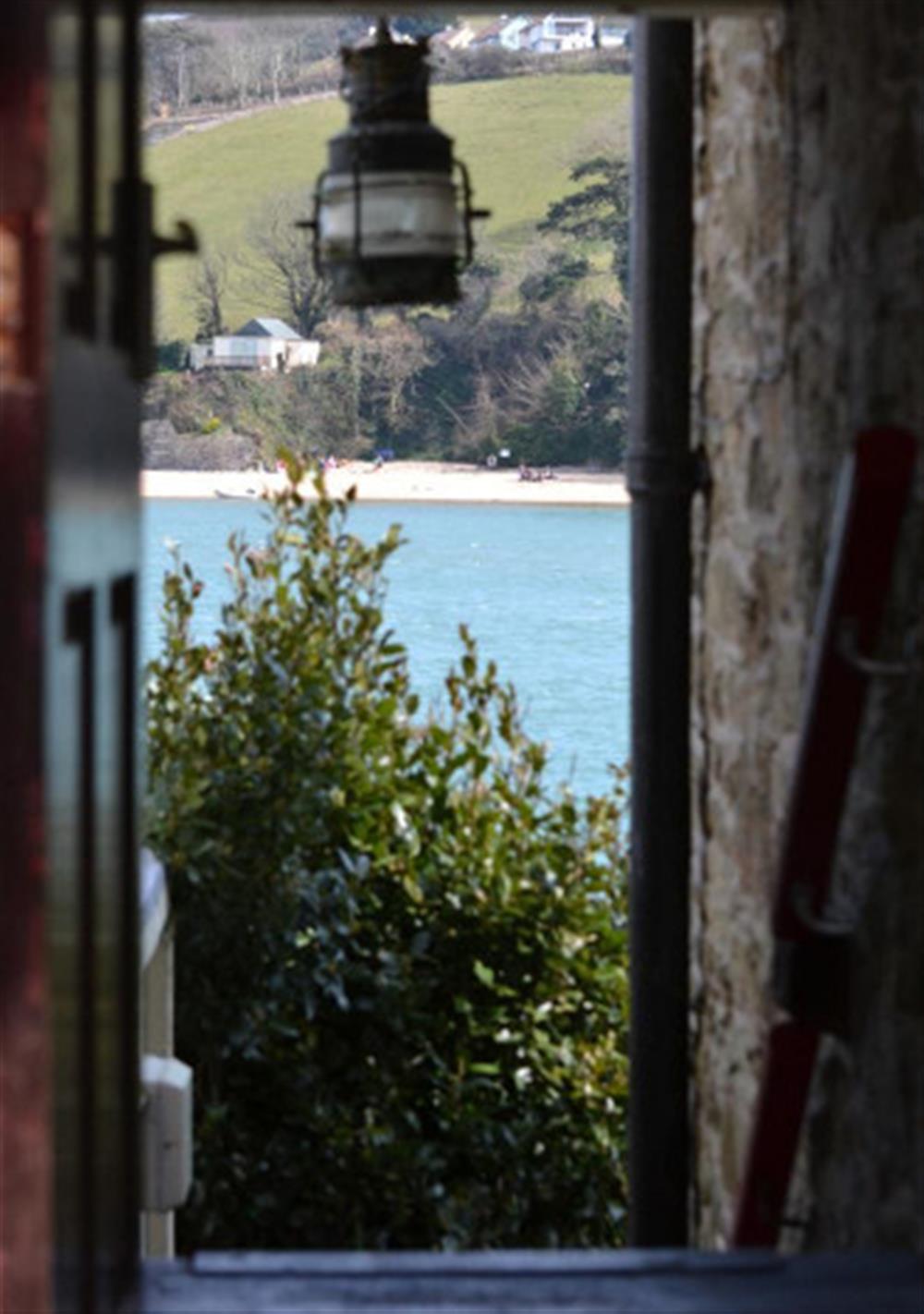 Views towards East Portlemouth from the Salcombe Ferry Inn. at Little Haven in East Portlemouth