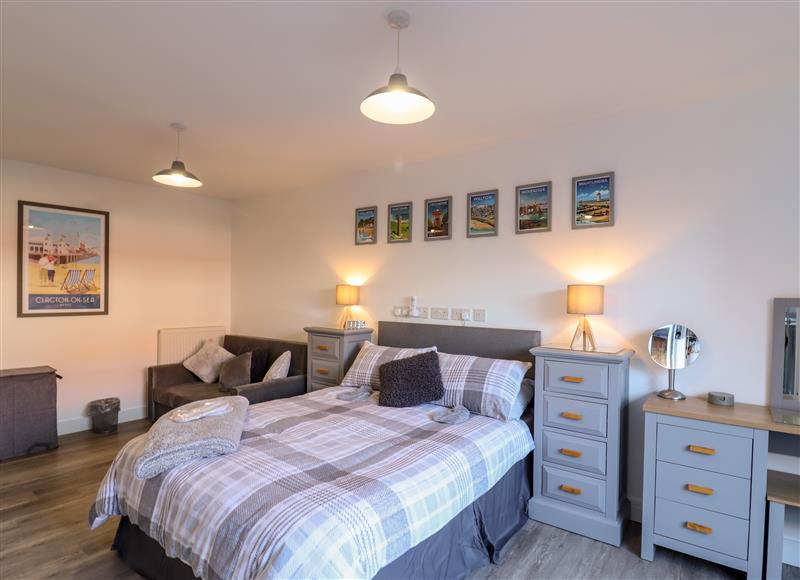 This is the bedroom at Little Haven, Kirby Cross