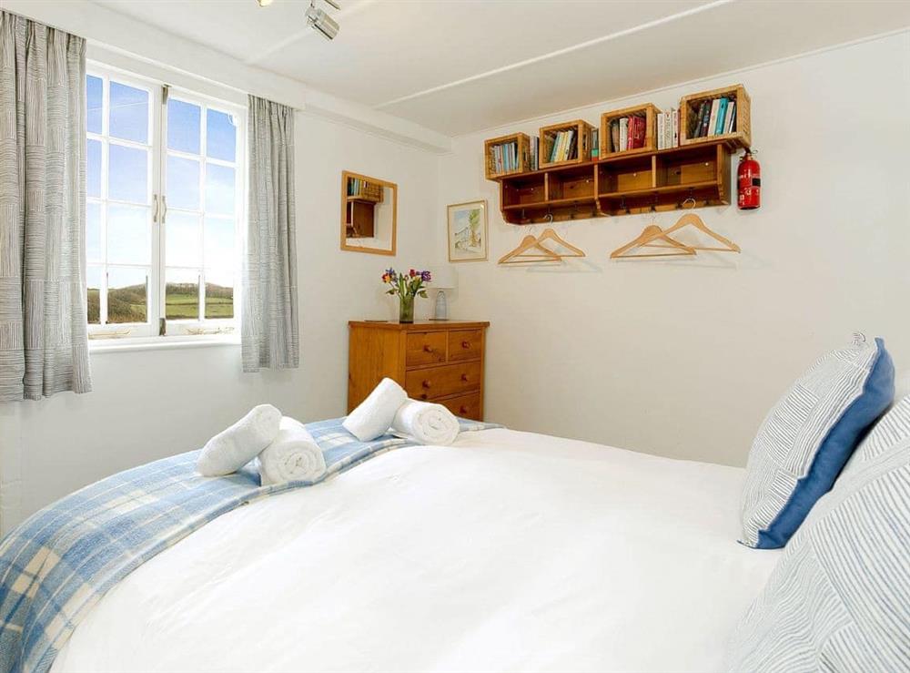 Bedroom 1 at Little Hill in St Mawes, Cornwall
