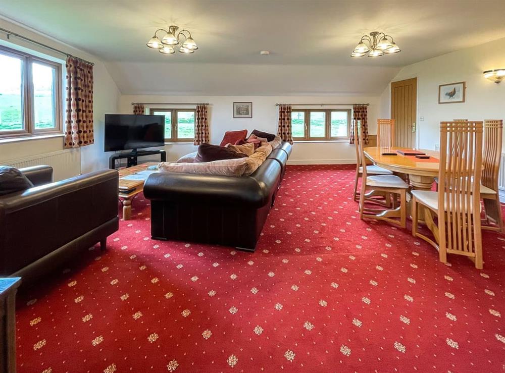 Living area at Little Hope in Welshpool, Powys