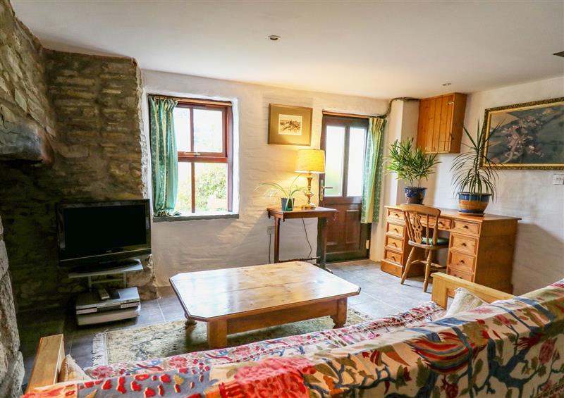 Relax in the living area at Little House, Llanboidy
