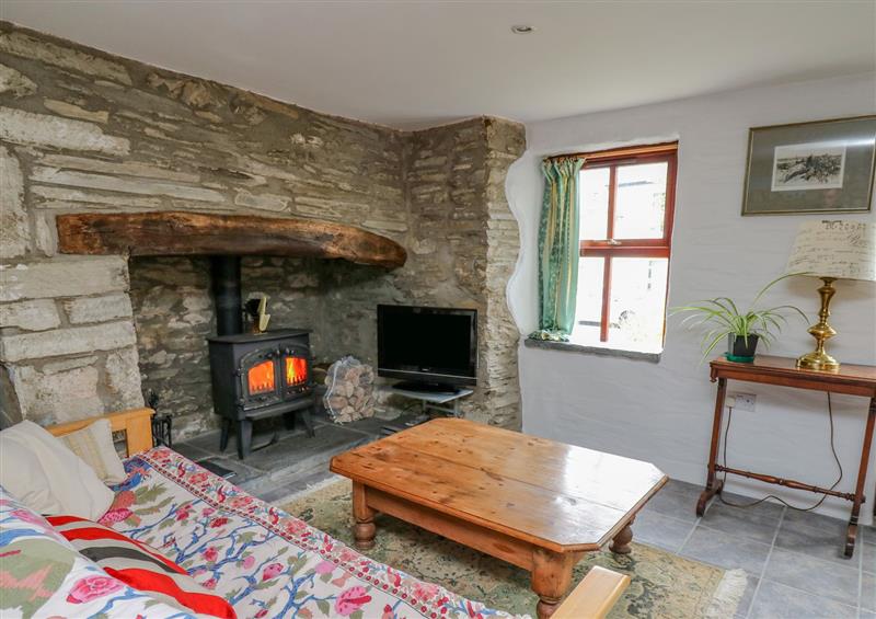 This is the living room at Little House, Llanboidy