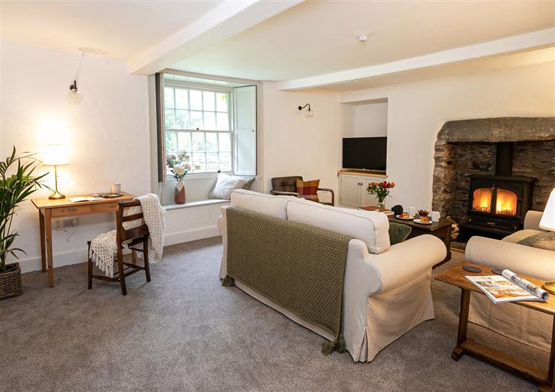 Relax in the living area at Little How, Grasmere