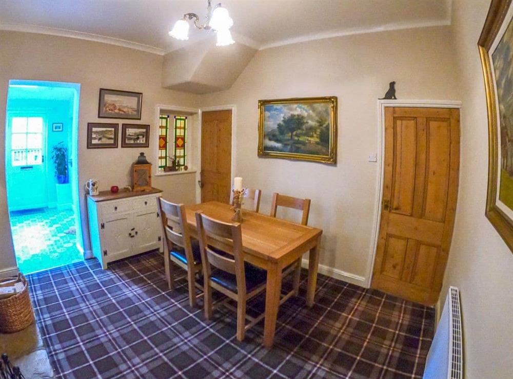 Dining room at Little Jacks Cottage in Scalby, near Scarborough, North Yorkshire