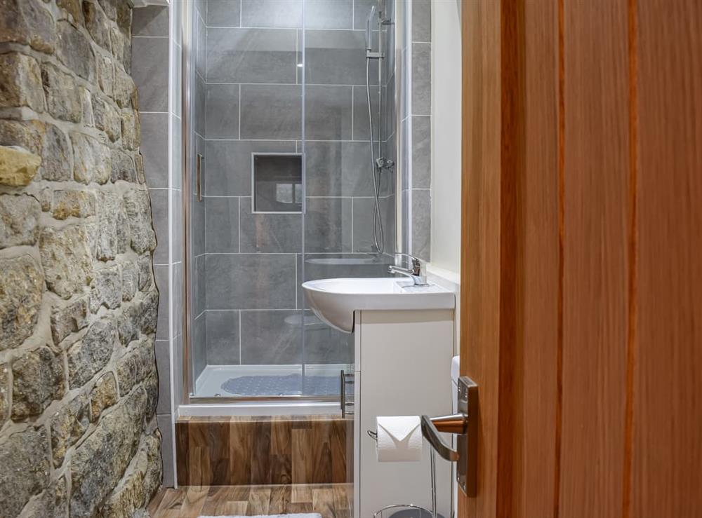 Shower room at Little Jacks Cottage in Todmorden, West Yorkshire