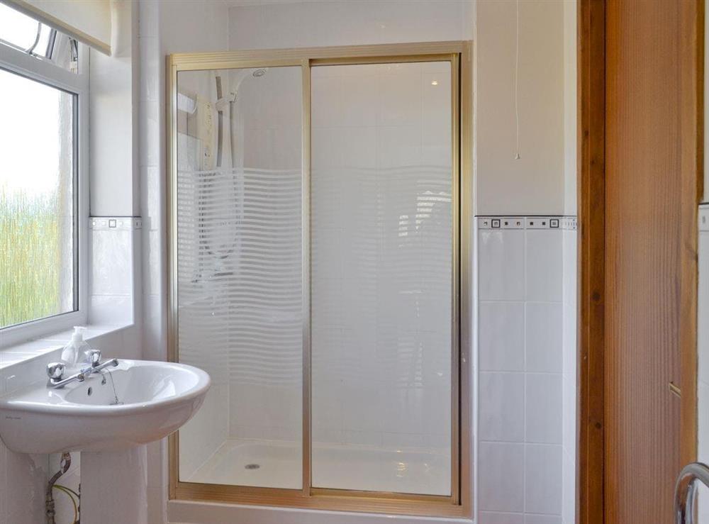Shower room at Little Knapp in Littlemill, near Nairn, Morayshire