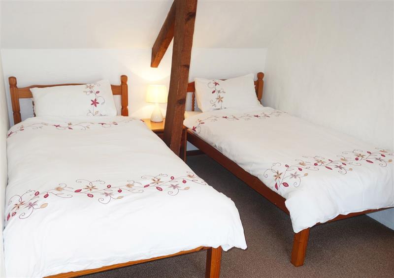 This is a bedroom at Little Leighs, Warbstow near Launceston
