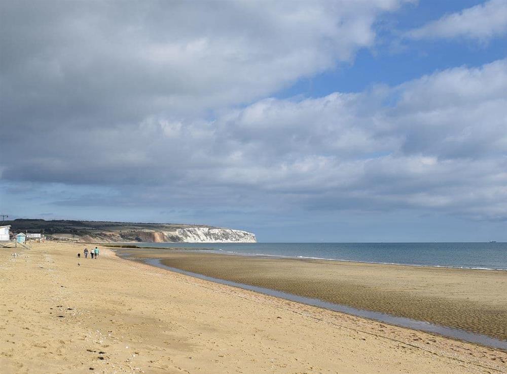 Miles and miles of golden sands await at Little Lismoy in Sandown, Isle of Wight