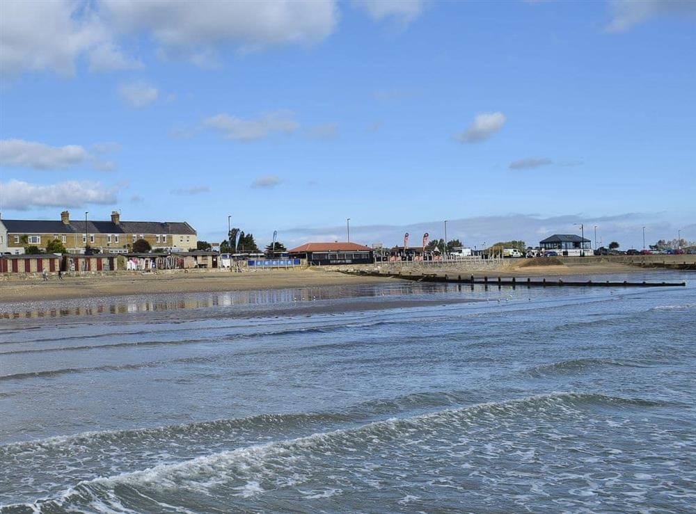Sandown beach is right on your doorstep at Little Lismoy in Sandown, Isle of Wight