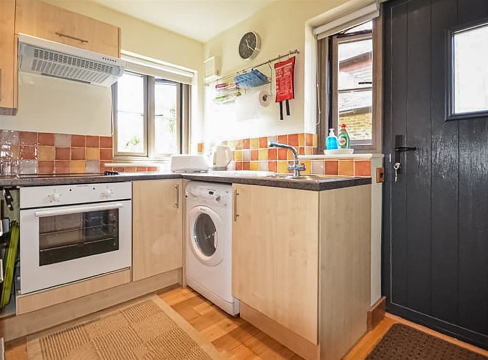 Kitchen area at Little Lock Cottage in Partridge Green, West Sussex