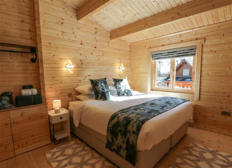 Bedroom at Little Lodge, Balminnoch near Glenluce