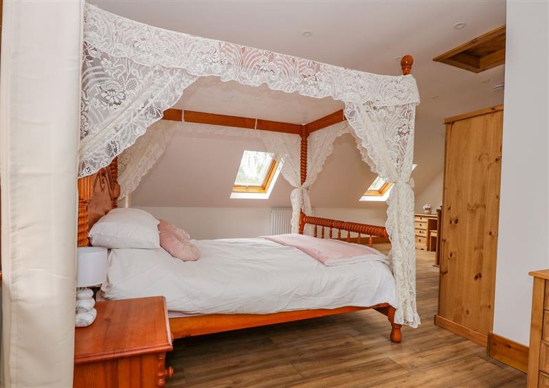 This is the bedroom at Little Lodge, Pentney near Kings Lynn