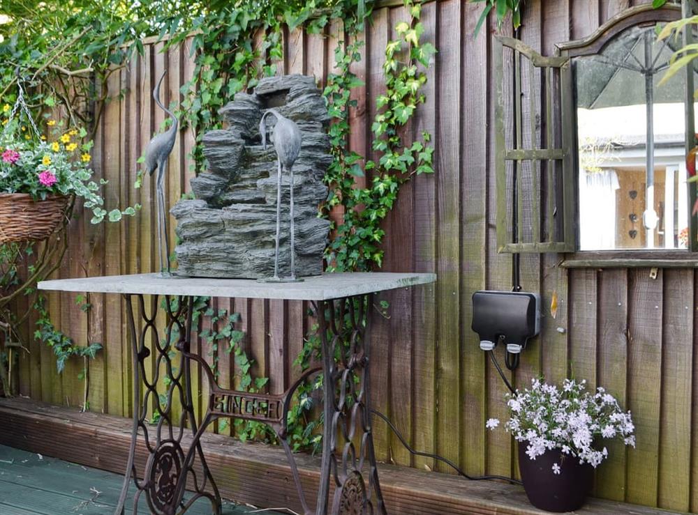 Outdoor area at Little London House in Ninfield, near Battle, East Sussex