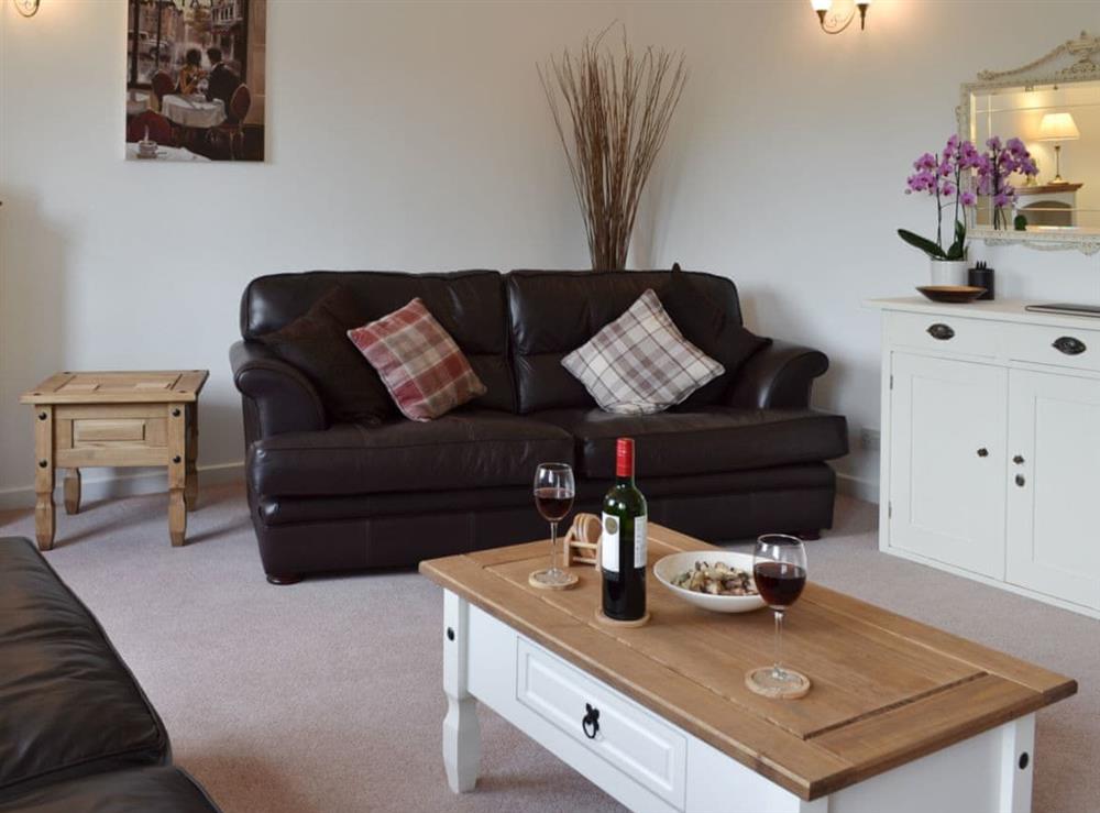 Cosy living room at Little Longmead in Findon, near Worthing, West Sussex
