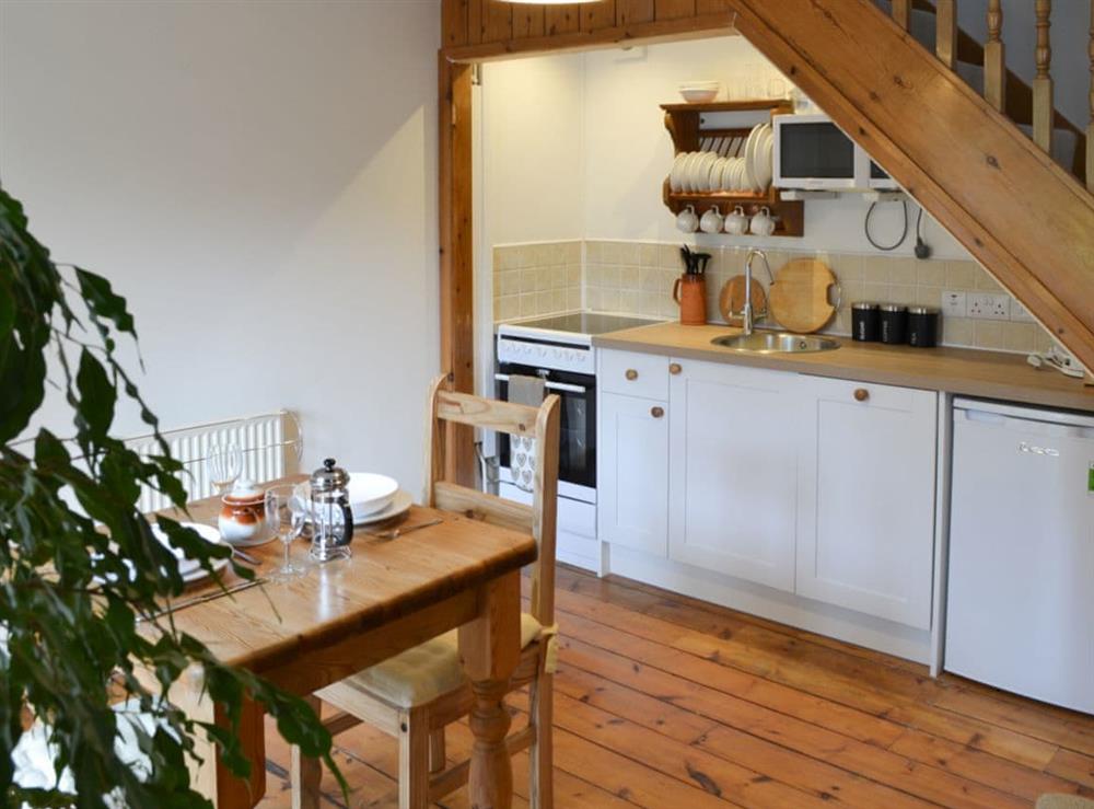 Kitchen at Little Lookover in Porth, near Newquay, Cornwall