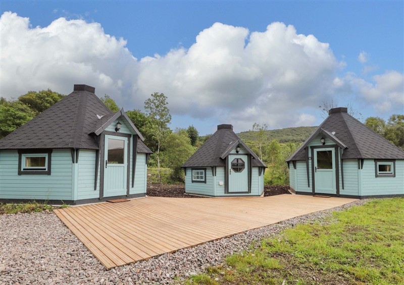 The setting of Little Luxe Lodges 1 (photo 4) at Little Luxe Lodges 1, Balmacara near Kyle of Lochalsh