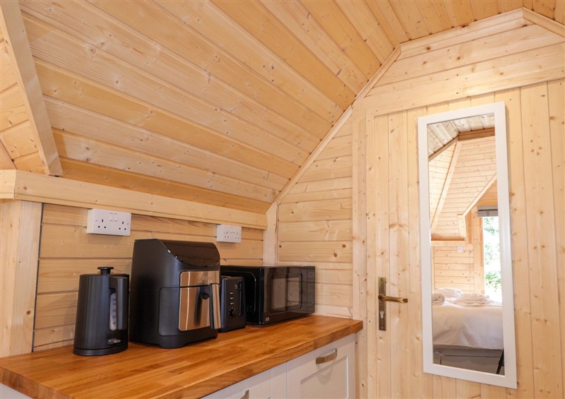 The setting at Little Luxe Lodges 1, Balmacara near Kyle of Lochalsh