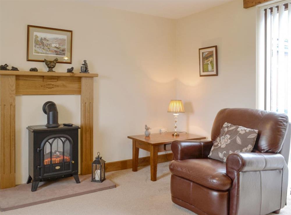 Attractive living room at Little Meadow in Dearham, near Maryport, Cumbria