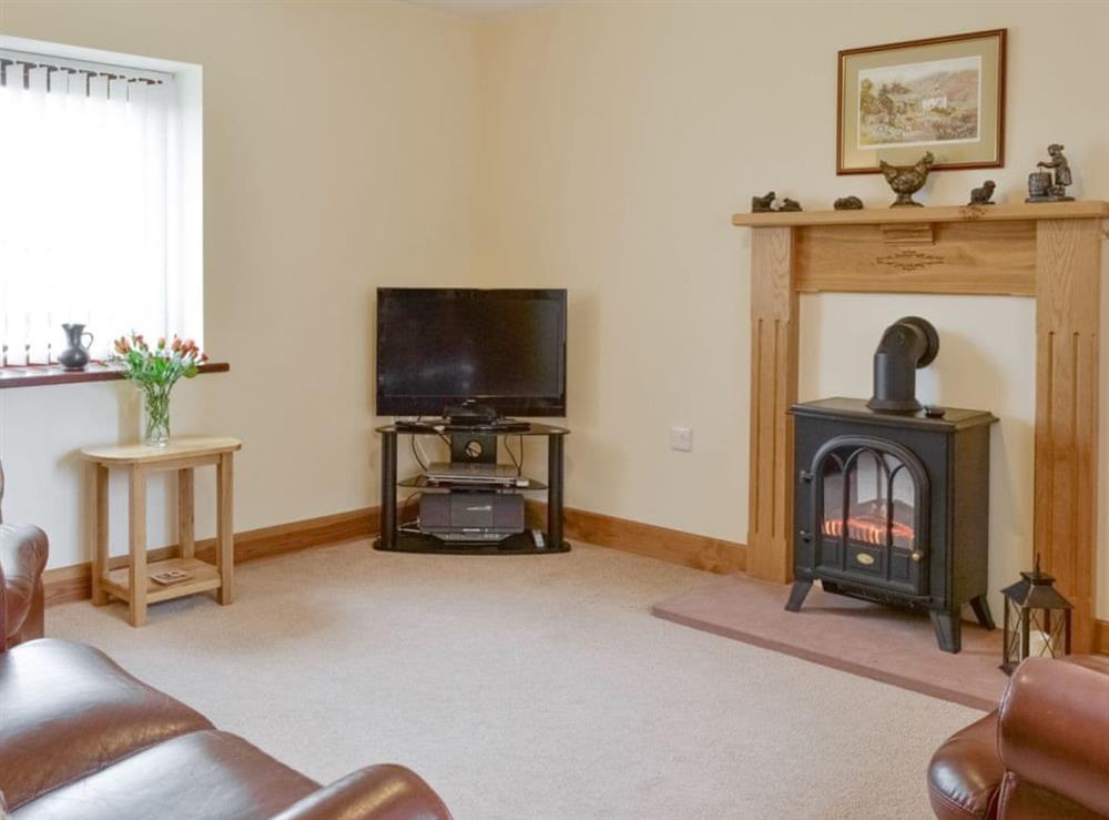Welcoming living area at Little Meadow in Dearham, near Maryport, Cumbria
