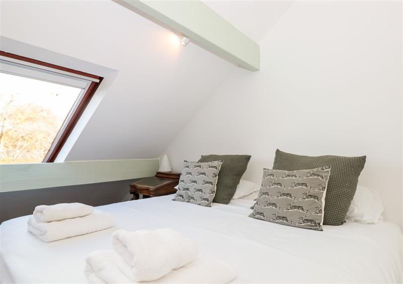 One of the bedrooms at Little Meadow, Dittisham