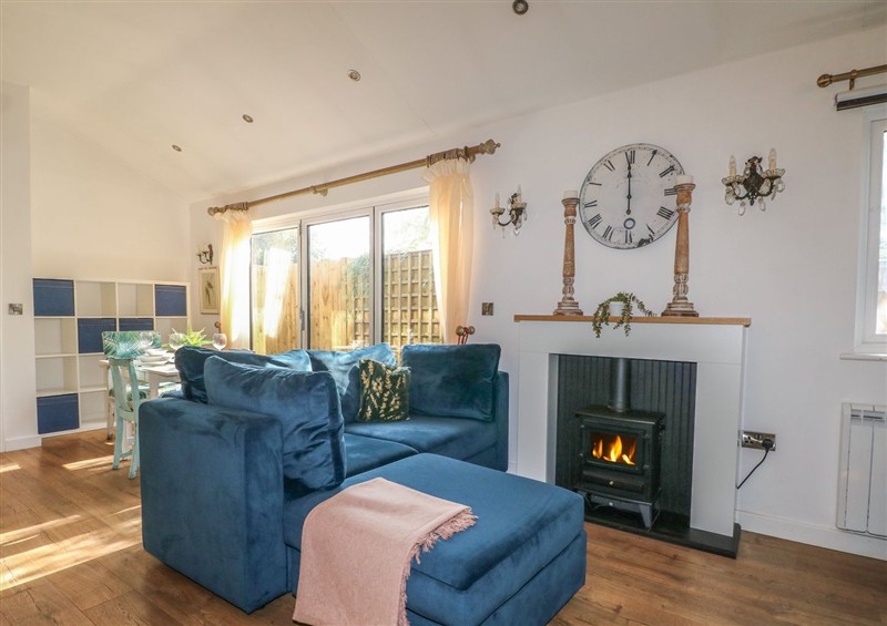 Relax in the living area at Little Nest, Medstead