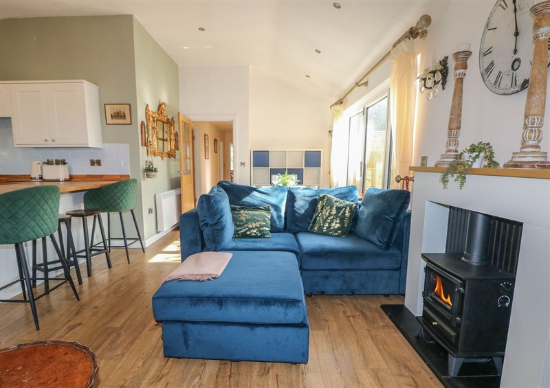 The living area at Little Nest, Medstead