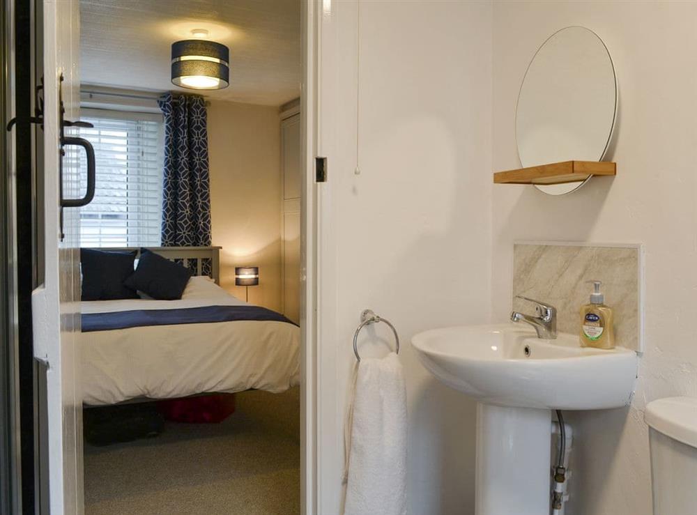 En-suite shower room at Little Nook in St Bees, Cumbria