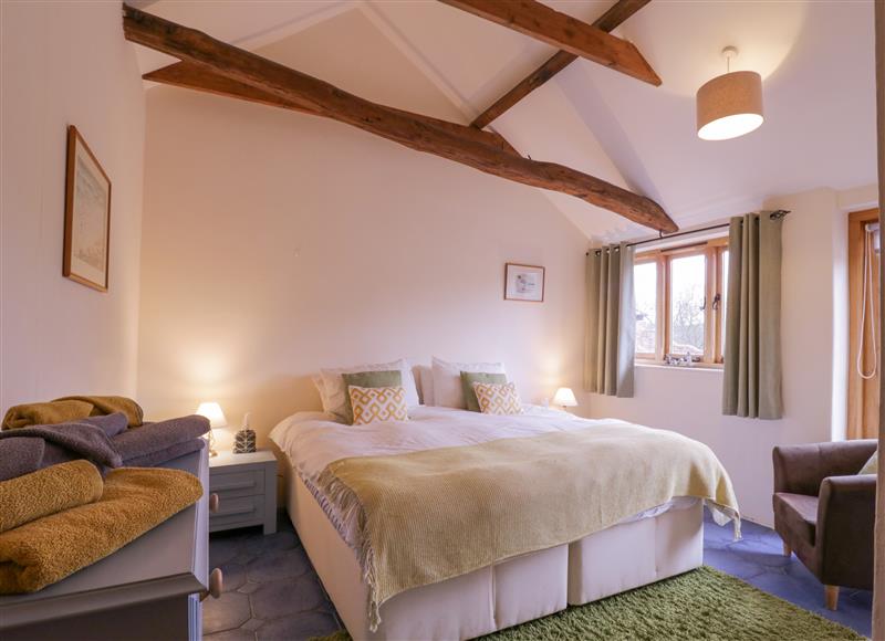 One of the 2 bedrooms at Little Owl Cottage, Dunwich near Westleton