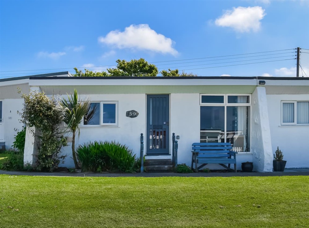 Exterior at Little Palms in Bude, Cornwall