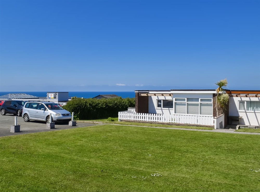 View at Little Palms in Bude, Cornwall