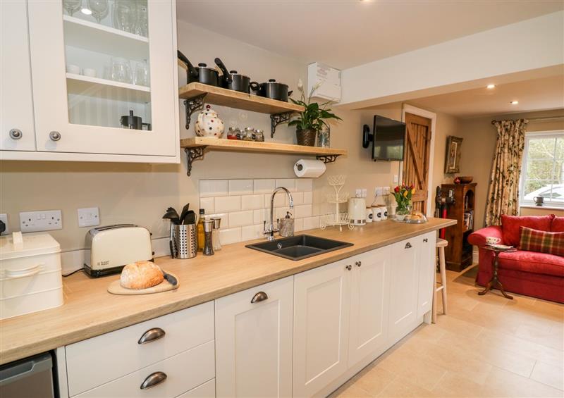 Kitchen at Little Perry at Perrywood End, Pirton near Wadborough