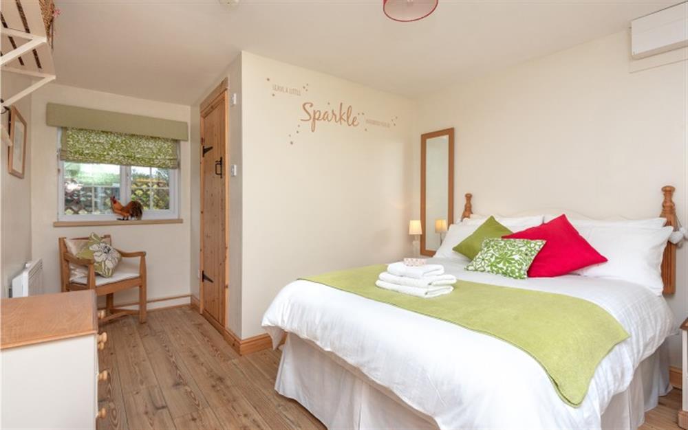 The double bedroom at Little Place in Tavistock