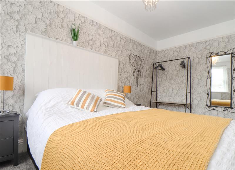 This is the bedroom at Little Polgray, St Austell