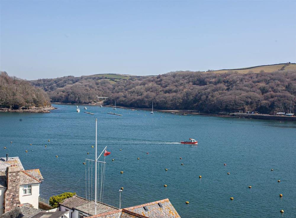 View at Little Quoin in Fowey, Cornwall