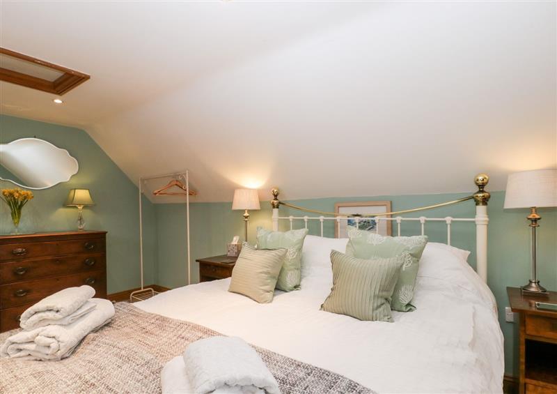 One of the 2 bedrooms at Little Stables Cottage, Spetisbury near Blandford Saint Mary