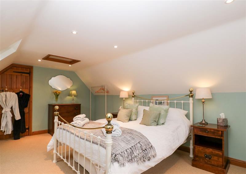 This is a bedroom at Little Stables Cottage, Spetisbury near Blandford Saint Mary
