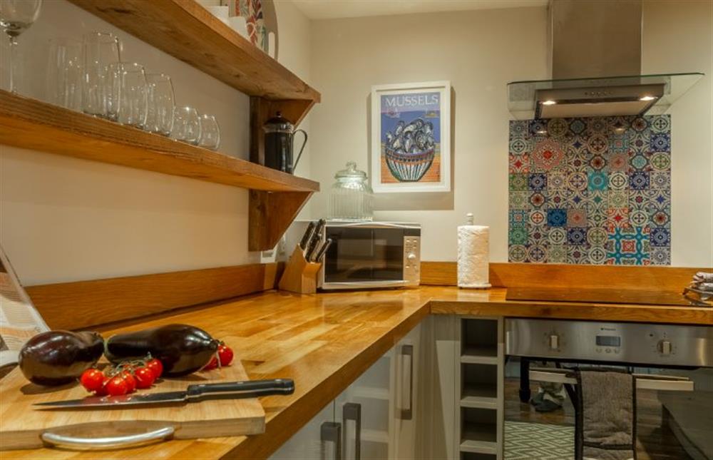 Ground floor:  With electric fan oven and ceramic hob at Little Star, Ringstead near Hunstanton