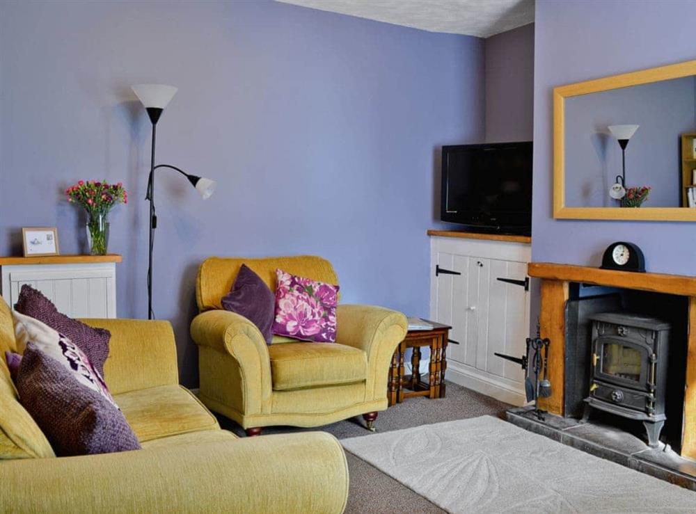 Living room at Little Tern in Winterton-on-Sea, near Great Yarmouth, Norfolk