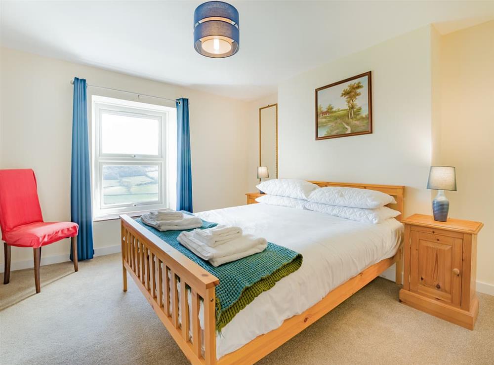 Double bedroom at Little Trehenry in Llandefalle, near Brecon, Powys