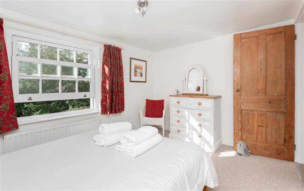 Double bedroom at Little Trevisquite in St Mabyn