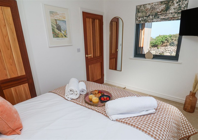One of the bedrooms at Little Victory, Pendeen