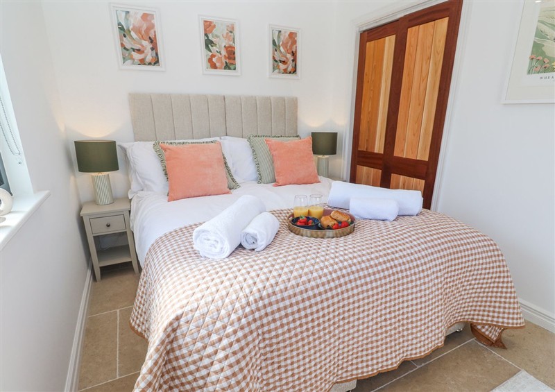 This is the bedroom at Little Victory, Pendeen