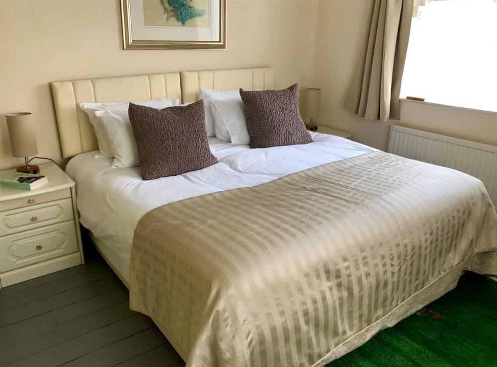 Double bedroom at Little Wagon House in Holt, Norfolk