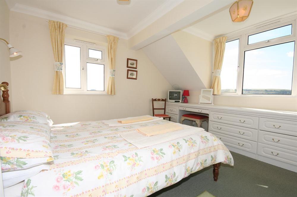 Master bedroom at Little Weststowe in Lower Batson, Salcombe