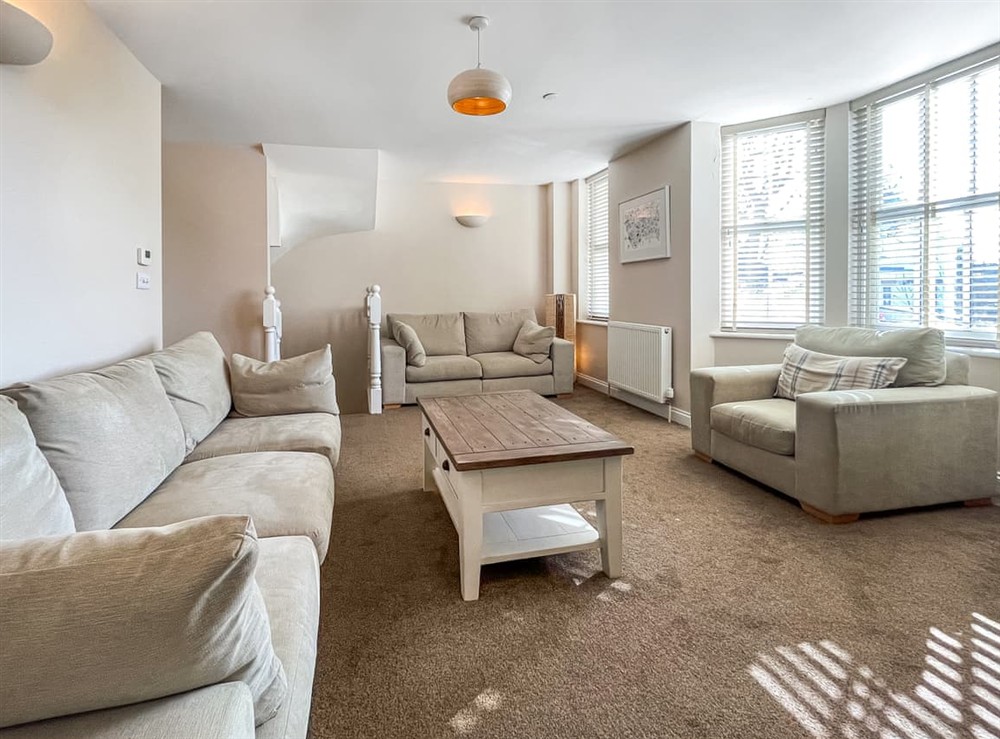 Living area at Little Whitehall in Whitby, North Yorkshire