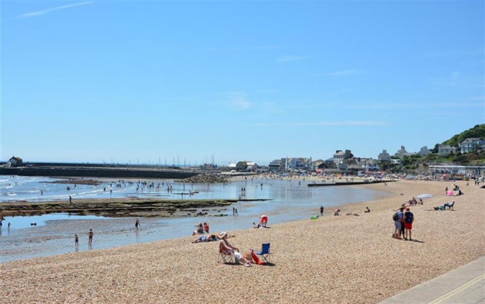 Lyme Regis has a choice of sandy and pebble beaches - perfect for all at Little Whittle in Bridport