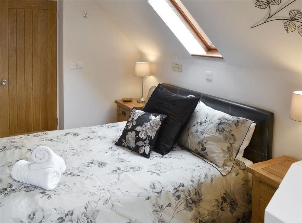 Comfortable double bedroom at Little Willow in Ruthvoes, near St Columb, Cornwall., Great Britain