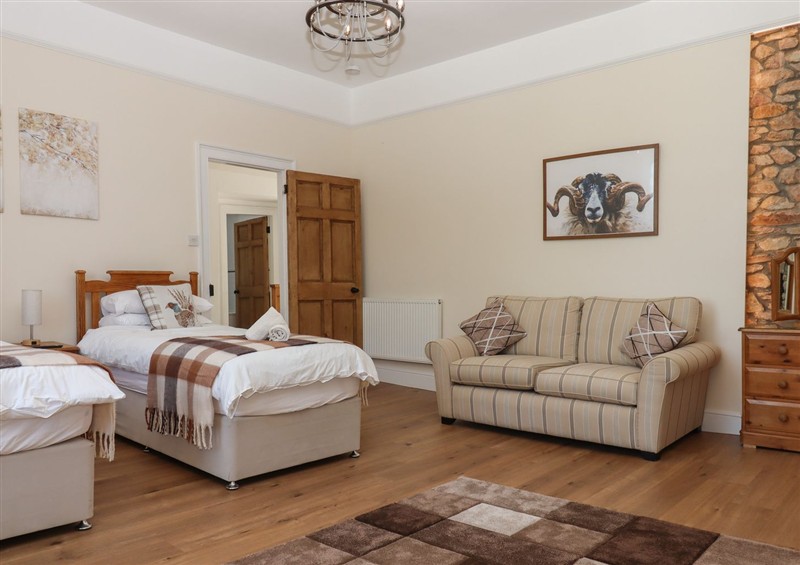 A bedroom in Littleham Court Manor at Littleham Court Manor, Littleham near Bideford