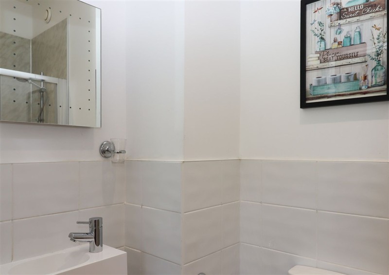 Bathroom at Littleham Court Manor, Littleham near Bideford